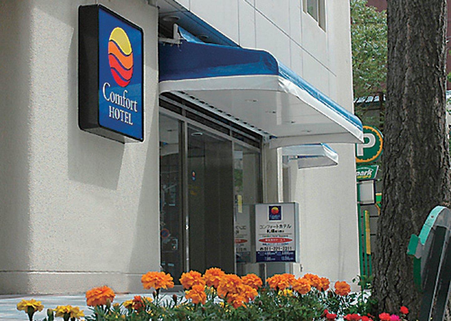 Comfort Hotel Sapporo Exterior foto